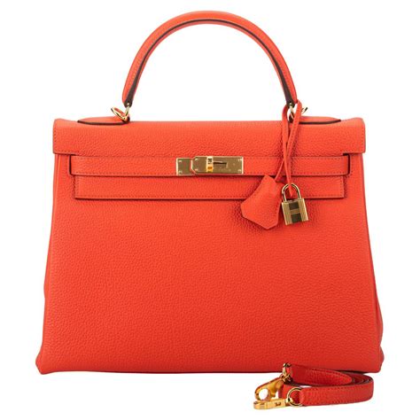 hermes poppy orange vs feu|hermes oranges for women.